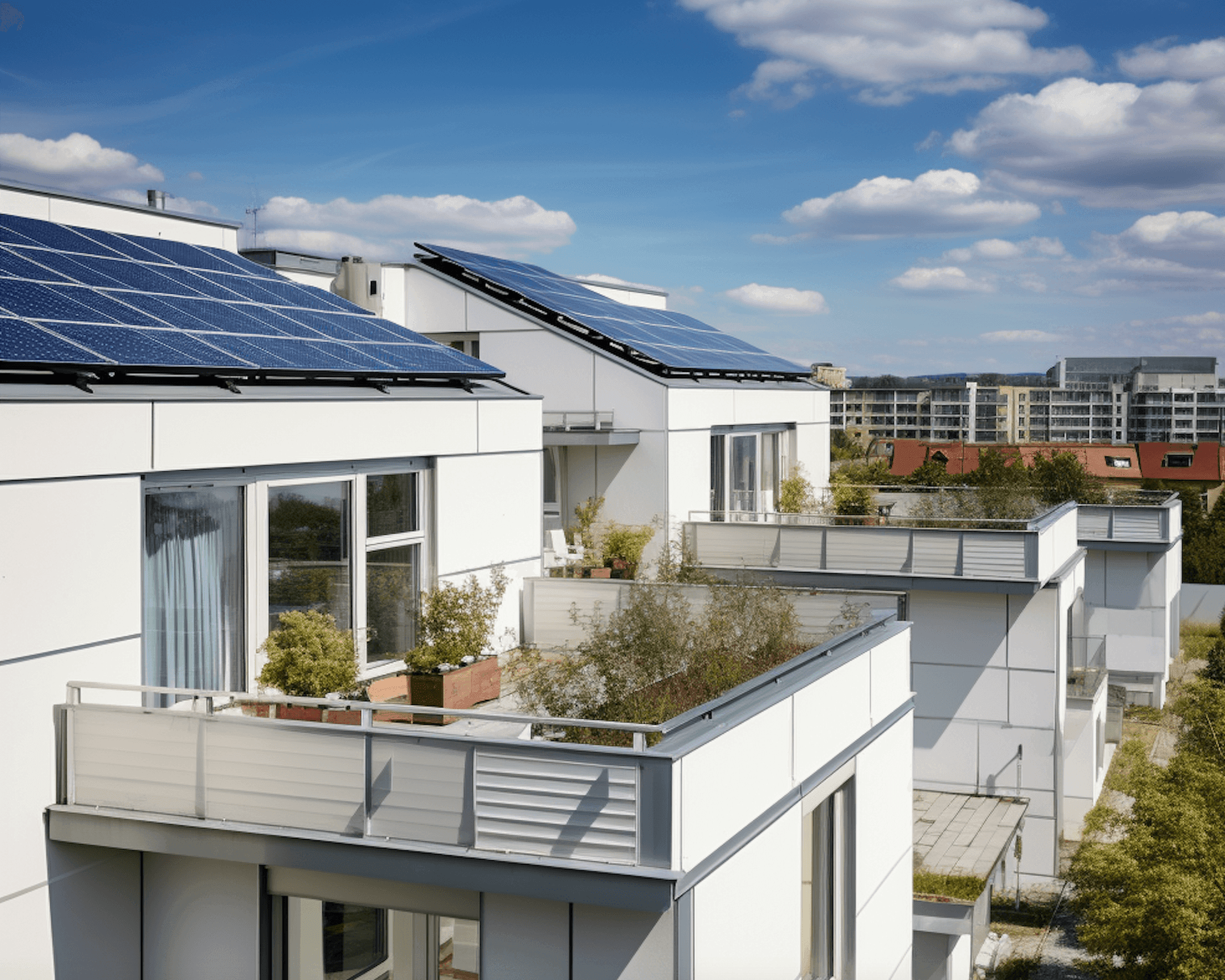 Wohnhaus-Photovoltaiksysteme